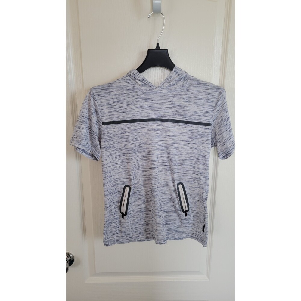 Boy's Ring of Fire Gray Shirt With Hood